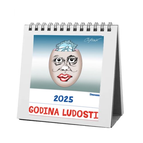  Stoni kalendar Corax: Godina ludosti 2025. Cene