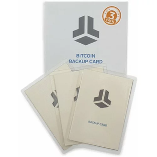 Shift crypto Bitbox Backup card, 3 pack