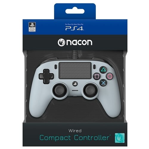 Nacon žični kontroler sive barve za PS4 & PC Cene