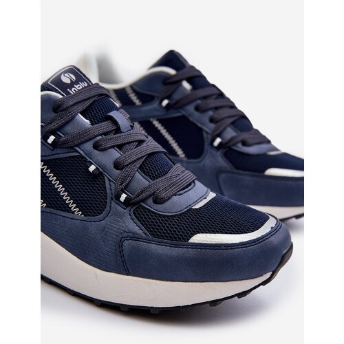 Inblu Men's sneakers with Memory Foam System by Big Star NN174349 Beige Cene