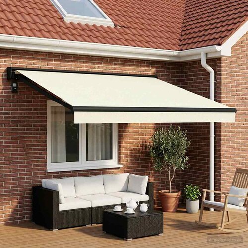  Zamjensko platno za tendu Krem 450 × 300 cm Poliester Cene