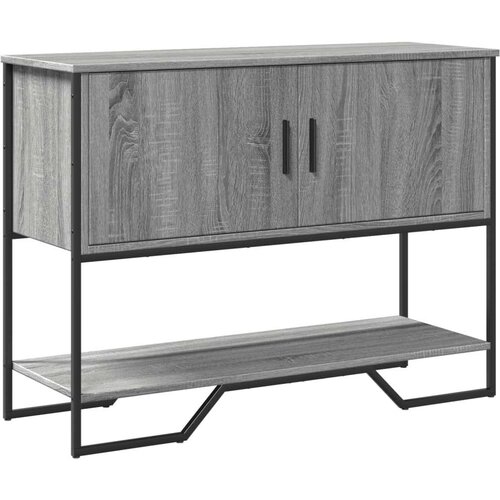 Konzolni stol boja hrasta 100 x 35 x 74 5 cm konstruirano drvo Slike