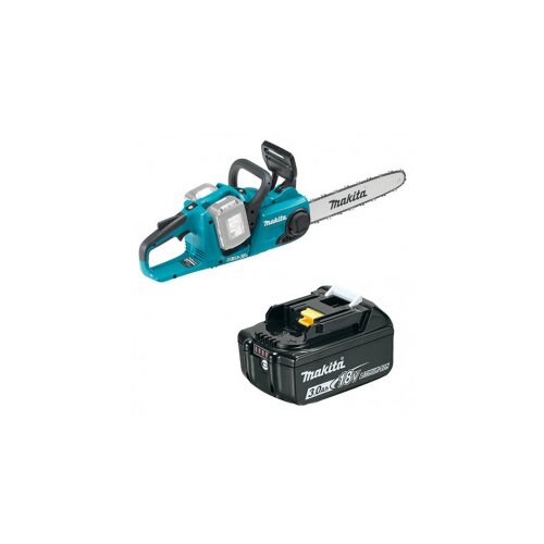 Makita akumulatorska lančana testera 18V+18V, DUC353Z+BL1830B Slike