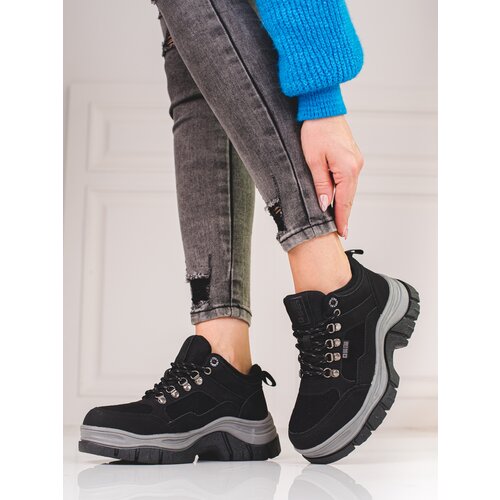 Big Star Women&amp;#039;s sneakers BIG STAR KK274364B on a thick sole Slike