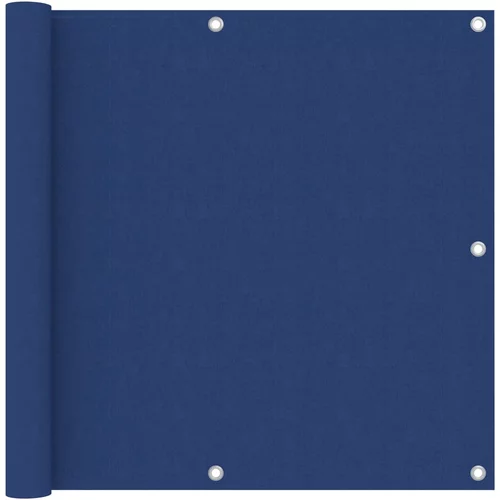 vidaXL balkonski zastor plavi 90 x 300 cm od tkanine Oxford