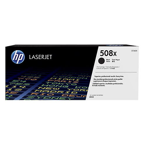 HP toner CF360X 508X (črna), original Slike