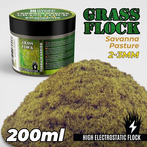 Green Stuff World Static Grass Flock Savanna Pasture | Statička trava 2&ndash;3mm savana livada 200ml Cene