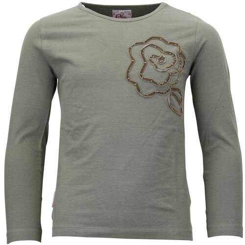 Miss Girly Majice s kratkimi rokavi T-shirt fille FIGALON Kaki Cene