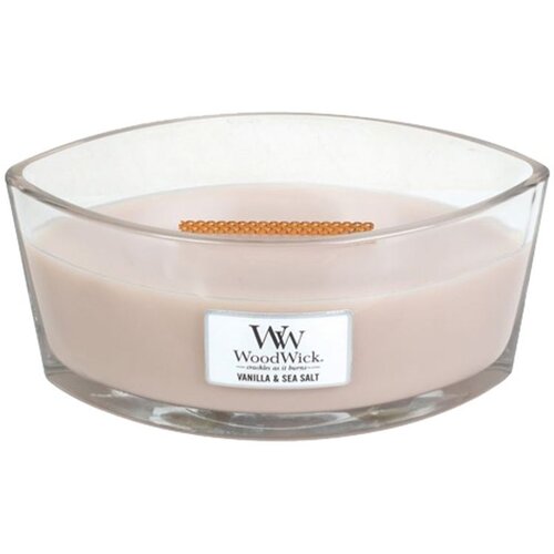 WoodWick SVEČA V KOZARCU CLASSIC ELIPSE VANILLA & SEA SALT Cene