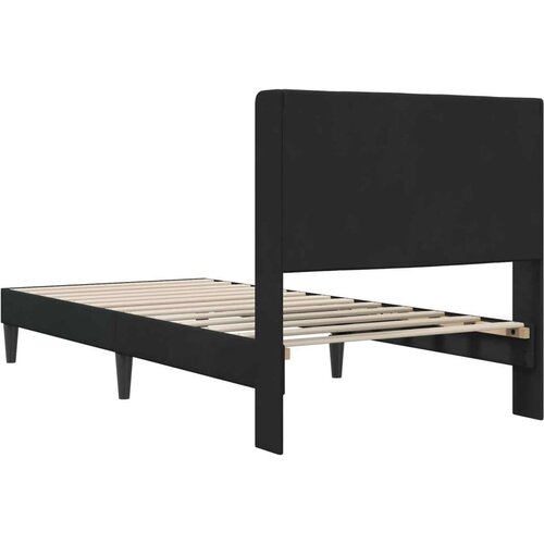  Okvir za krevet s uzglavljem Crna 90 x 200 cm Bar&amp;scaron;un - Crna 90 x 200 cm Slike