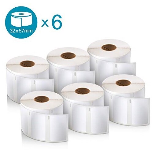 Dymo LW Value Packs - Multi-Purpose Labels - 32 x 57 mm - 6 Packs -2093094 Cijene