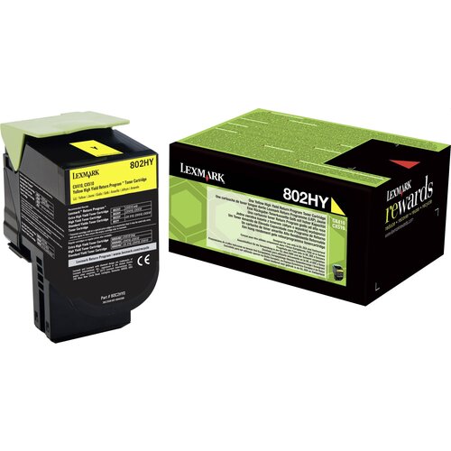  Lexmark 802HY (80C2HY0) yellow - original MEGA CENA! Cene