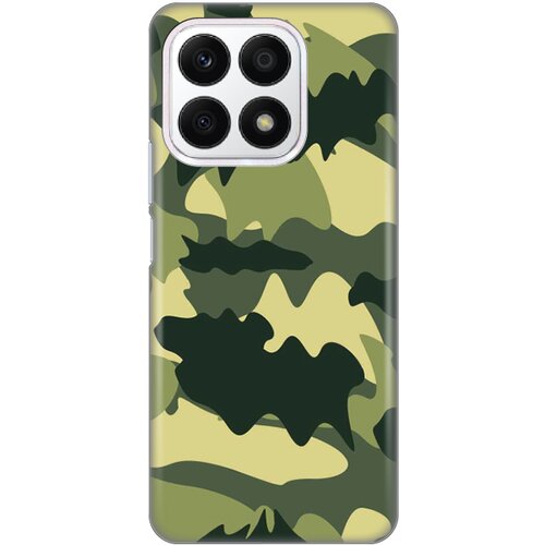  Silikonska maska za Honor X8a Army Print Skin maslinasta Cene