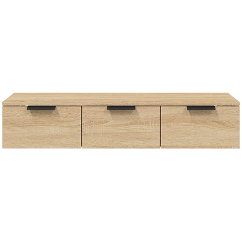  Zidni ormarić boja hrasta sonome 102x30x20 cm konstruirano drvo Slike
