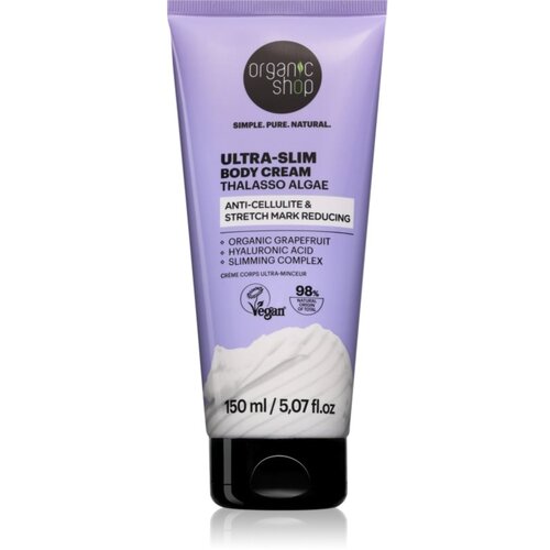 Organic Shop Thalasso Ultra-Slim Body Cream krema za tijelo i mr&scaron;avljenje protiv celulita i strija 150 ml Cijene