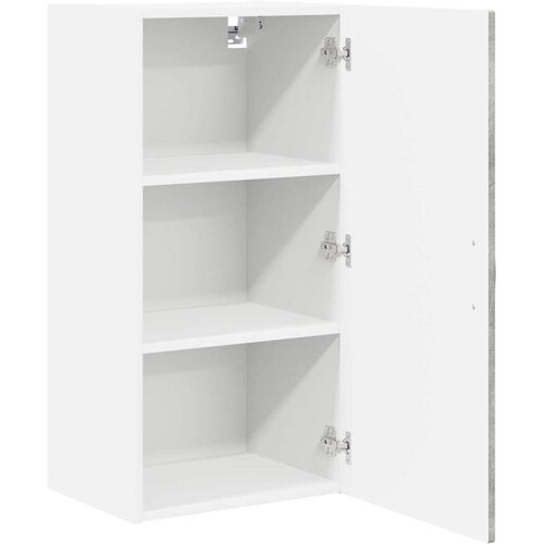  Ormar za Zid Betonski sivi 40 x 31 x 80 cm Konstruirano drvo Slike
