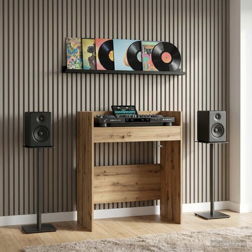 Dj stol Hrast artisan 62 x 45 x 102 cm Konstruirano drvo Cijene