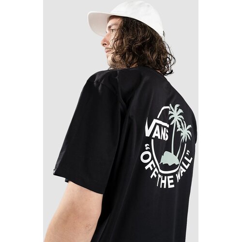 Vans Classic Mini Dual Palm T-shirt black / iceberg green Cene