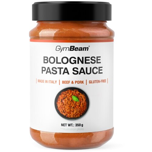 GymBeam Tomato sauce with meat Bolognese 350 g Slike