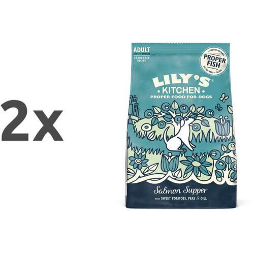 Lily's Kitchen supper adult - losos 2 x 7 kg Cene