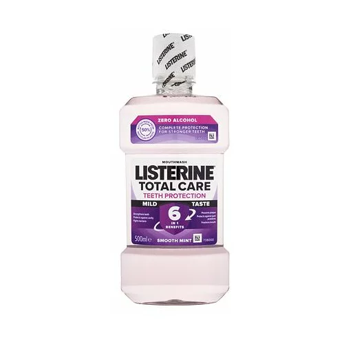 Listerine Total Care Teeth Protection Mild Taste Mouthwash 6 in 1 vodice za ispiranje usta 500 ml