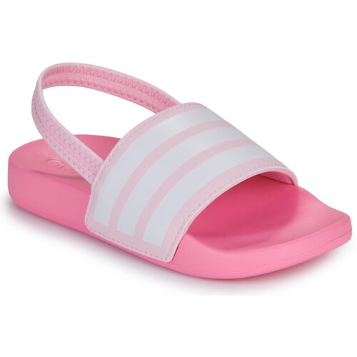 Adidas Sandali &amp;amp; Odprti čevlji ADILETTE ESTRAP C Rožnata Slike