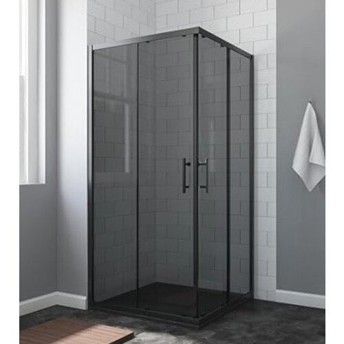 Master Staklo tuš kabine 80x80x195cm LP-530 crno Cijene