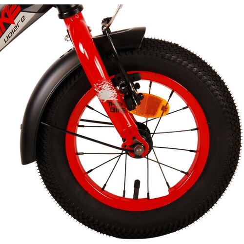 Volare dječji bicikl Thombike 12&amp;quot; crno-crveni Slike