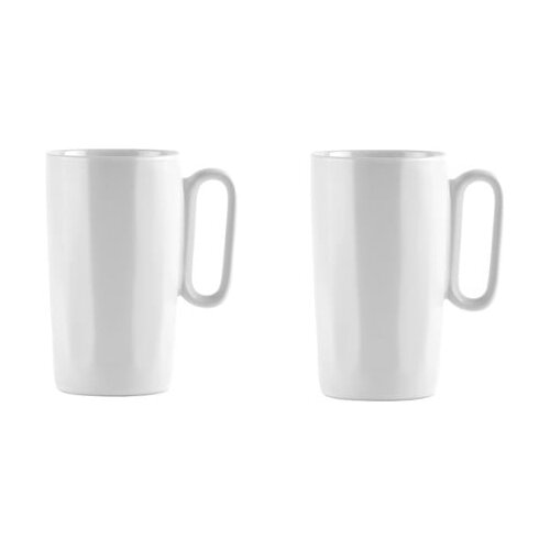 Vialli Design Bele lončene skodelice v kompletu 2 ks 330 ml Fuori – Cene