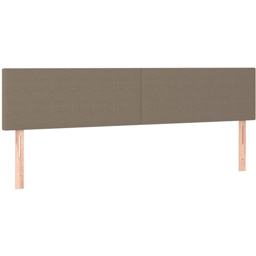Maison Chic Posteljno vzglavje - Vzglavna omarica 2 kosa taupe 100x5x78/88 cm blago, (22077453) Cene