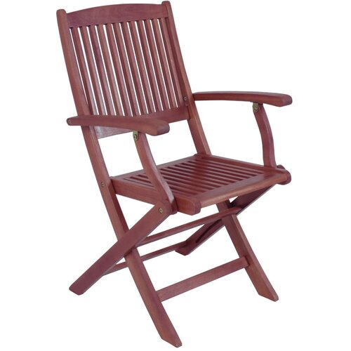 Garden Pleasure Set od dvije vrtne sklopive stolice od drveta eukaliptusa s naslonima za ruke ADDU Stockholm Cijene