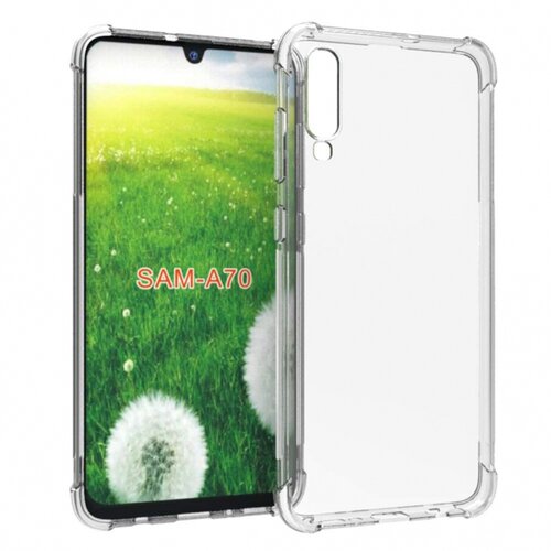  Silikonski ovitek antishock za samsung galaxy A70 A705 - prozoren Cene