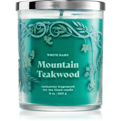 Bath & Body Works Mountain Teakwood dišeča sveča 227 g Cene