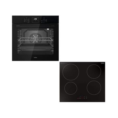 Vivax home set BO-808BFD g + BH-04MIN ploča i rerna Cene