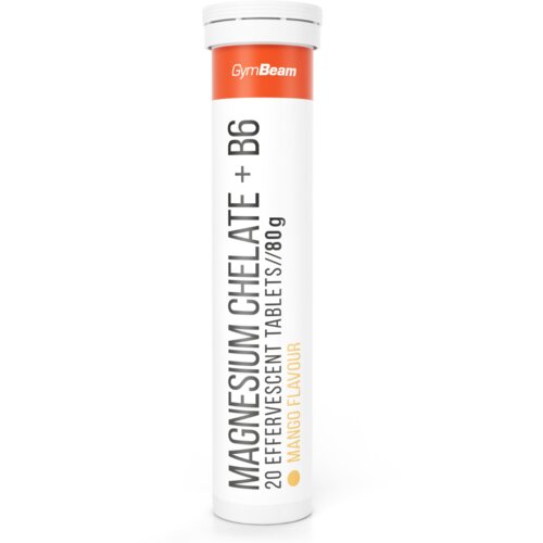 GymBeam magnesium chelate + B6 effervescent 20 teblete   mango Cene