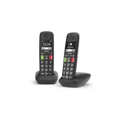 Gigaset Analogni DECT telefon E290 Duo z identifikacijo klicatelja, (5000557874) Slike