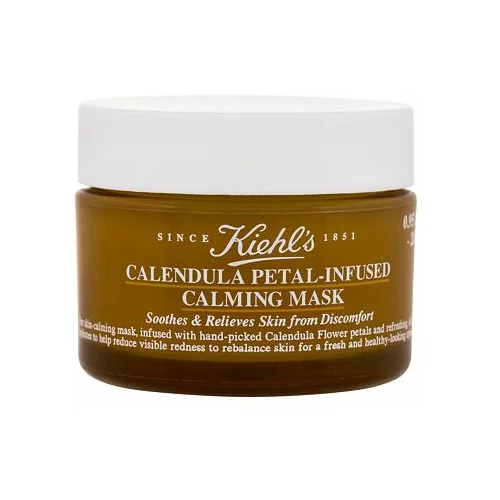 Kiehls Calendula Petal-Infused Calming Mask vlažilna in pomiritvena maska za obraz 28 ml za ženske