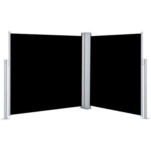 Maison Chic Zložljiva stranska tenda - Senčniki črna 120x600 cm, (22042492) Cene