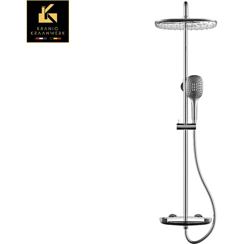 Kranig Kraanwerk pipa za prho | nadometna tuš garnitura | minimalističen dizajn | charelle, (21732311) Cene