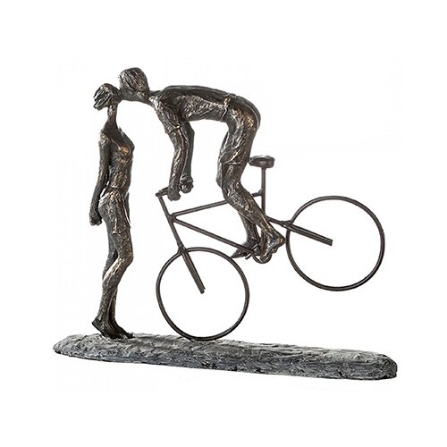 Casablanca GmbH Skulptura - Kiss Me, bronze, grey Slike