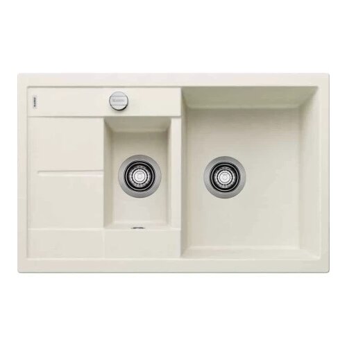 Blanco sudoper METRA 6 S Compact SILGRANIT NJEŽNO BIJELA, s dalj. upr. Slike