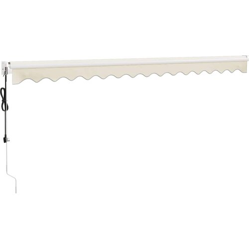  Automatska tenda na uvlačenje krem 4 x 3 m Slike