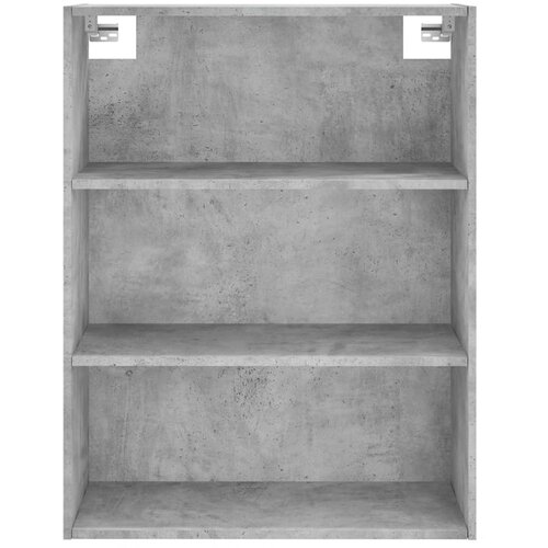  Visoka komoda siva betona 69,5x34x180 cm od konstruiranog drva Slike