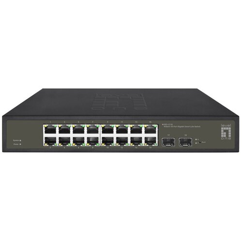 Level One Switch 16x GE GES-2118 2xGSFP 19&ldquo; Hilbert Cijene