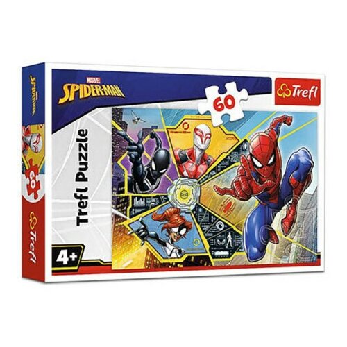 TREF LINE puzzle 60 spiderman ( T17372 ) Slike