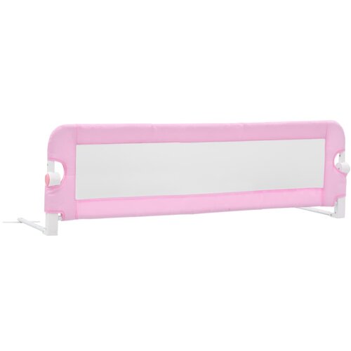 vidaXL Posteljno varovalo za otroke roza 120x42 cm poliester, (20608985) Cene