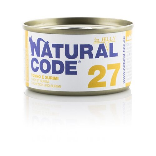 Natural Code cat Jelly konzerva za mačke - Tuna and Surimi 85g Cene