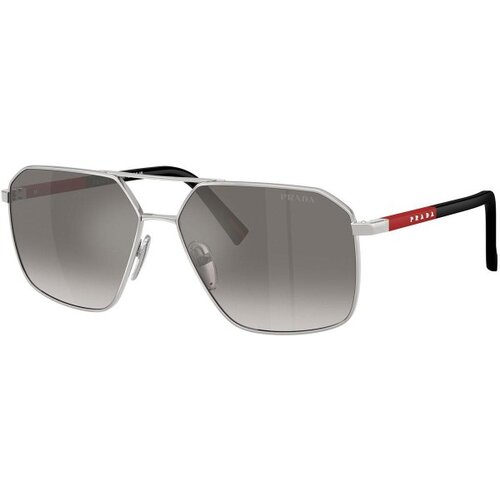 Prada Linea Rossa PSA50S 1BC02M ONE SIZE (60) Srebrna/Srebrna Slike