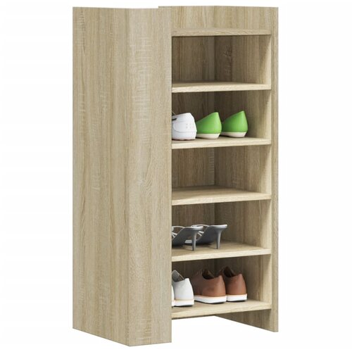  The Living Store Omarica za čevlje sonoma hrast 52x37,5x100 cm inženirski les - Omara Za Čevlje, (21485518) Cene