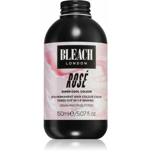 Bleach London Super Cool polutrajna boja za kosu nijansa Rosé 150 ml